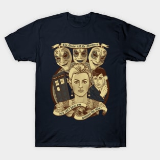 The Doctor and the monsters T-Shirt